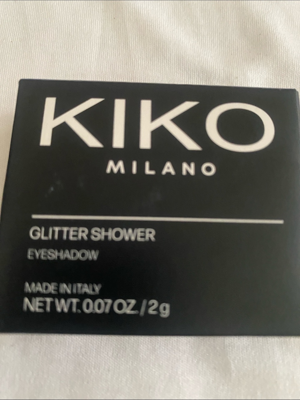 Milano Glitter Shower Eyeshadow - Black